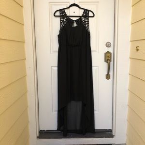 Black cocktail dress